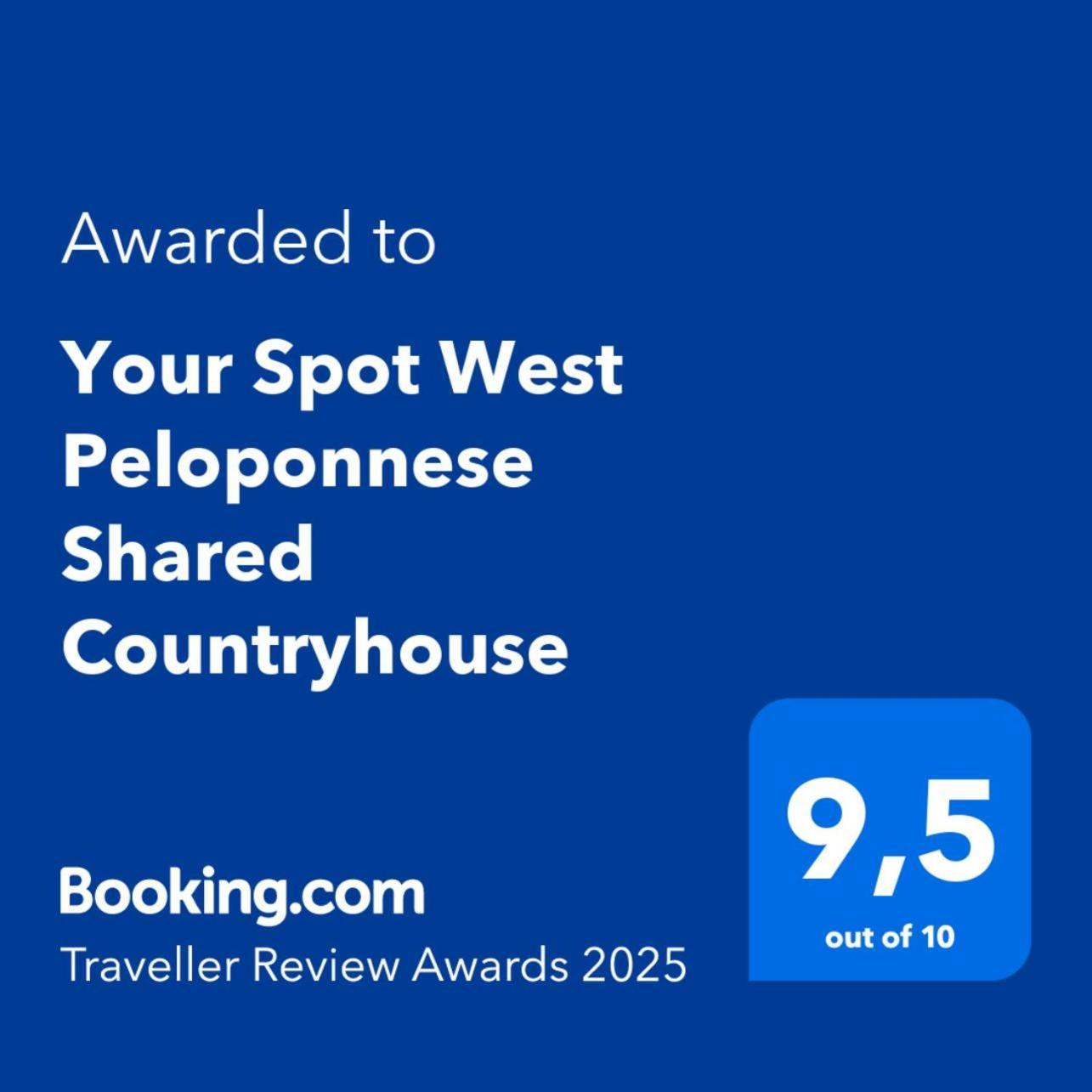 Your Spot West Peloponnese Shared Countryhouse Zacharo Esterno foto